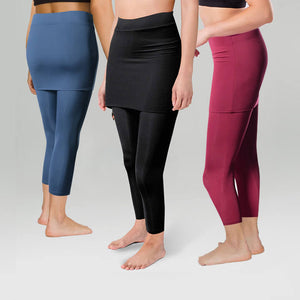 [40% OFF] Skirt Leggings With Pockets