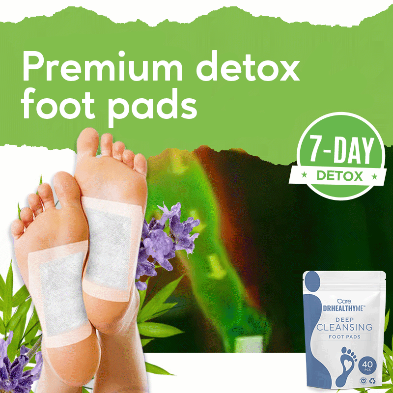 40 Pcs Herbal Detox Foot Pads