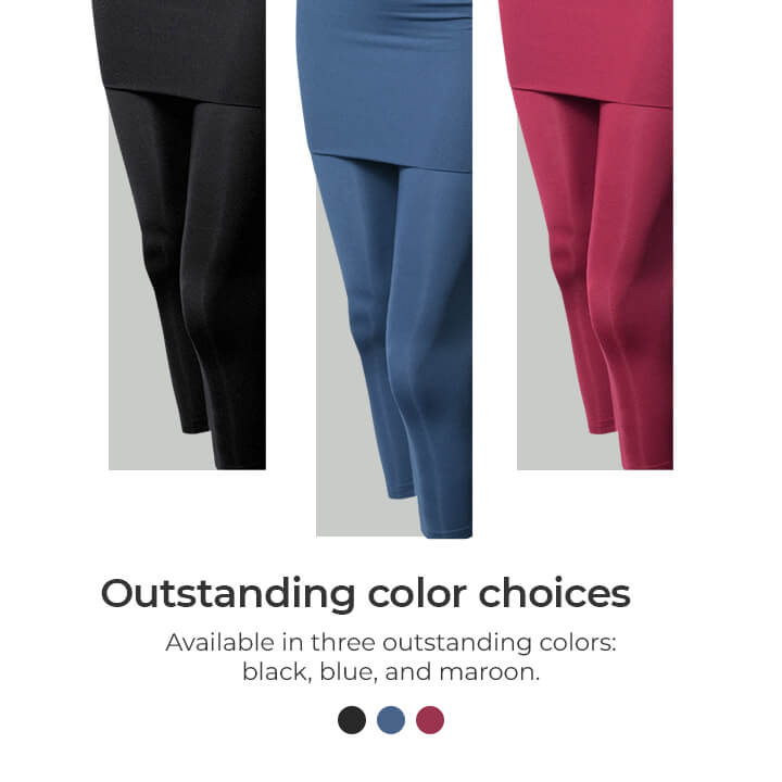 [40% OFF] Skirt Leggings With Pockets