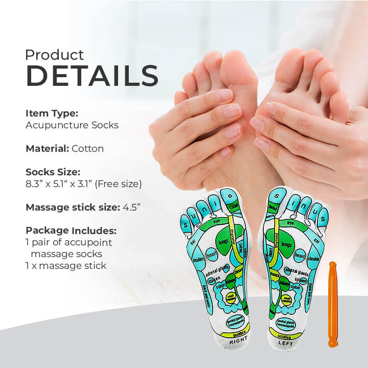 Acupressure Reflexology Socks