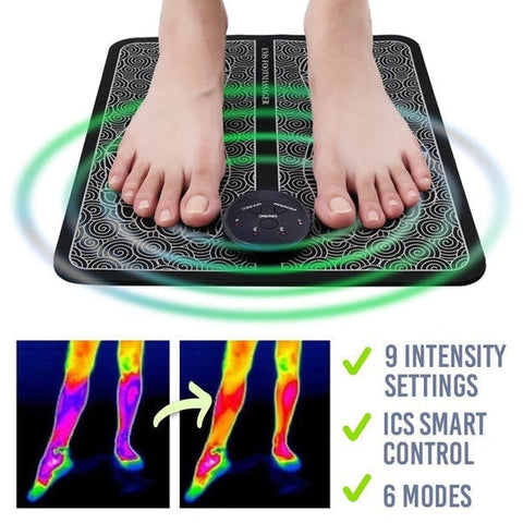 (50% OFF) EMS Regenerating Foot Massager - Gem